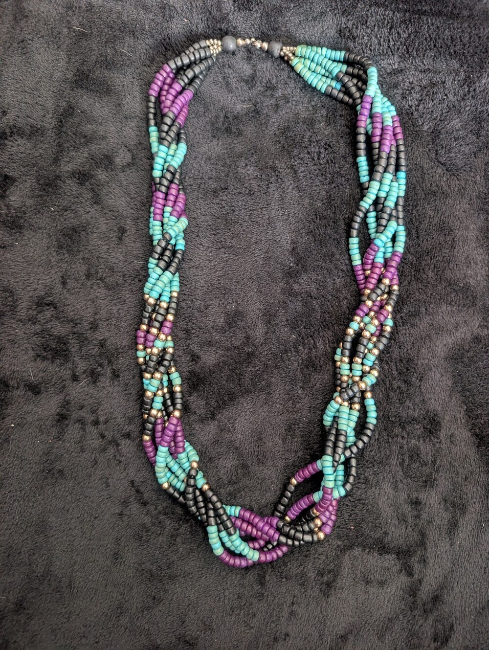 3/$25 Multi-Strand Beaded Necklace Estate Find